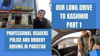 Young British Pakistani couple go for a long drive