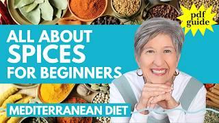 TOP 10 Spices & Herbs for a HEALTHY MEDITERRANEAN DIET! + beginner's guide PDF