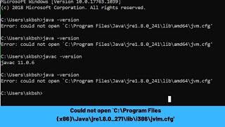 Could not open `C:\Program Files (x86)\Java\jre1.8.0_271\lib\i386\jvm.cfg' | Hybris Tube