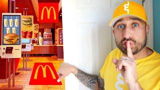 I Built a Secret McDonald's in My House!