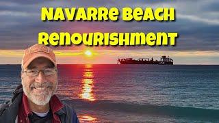 NAVARRE BEACH Renourishment Shelling