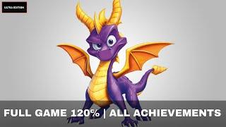 Spyro The Dragon (Reignited Trilogy). Full Game Walkthrough 120% | All Achievements