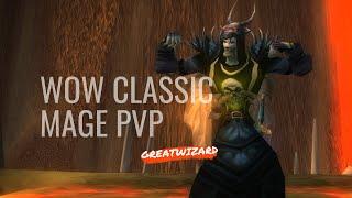 GREATWIZARD 4  INSANE WOW CLASSIC MAGE PVP