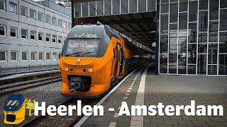 From south to north! | Heerlen - Amsterdam Central express train (VIRM)