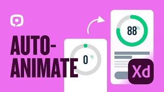 Prototipo një kartë me diagram [Auto-Animate] | Adobe XD Tutorial