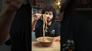 Creamy sesame Noodles  #food #foodlover #asian #asianfood #noodles #explore #fyp #مش_ريفيورز