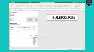 How to create an invoice template in Excel from scratch | Easy guide | Professional and attractive