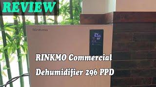 RINKMO Commercial Dehumidifier 296 PPD – Review 2020