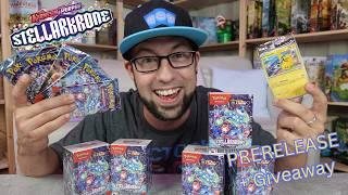 Pokemon PRERELEASE Stellarkrone, gleich wieder mit MEGA Hit ! GIVEAWAY #pokemon