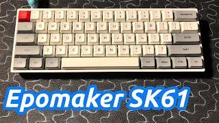 Epomaker SK61 Review! An excellent budget 60% keyboard!