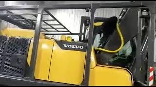 Харвестер на базе экскаватора Volvo EC220DL с харвестерной головкой Ponsse H7HD