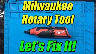 Milwaukee Rotary Tool Repair - How to Fix it!