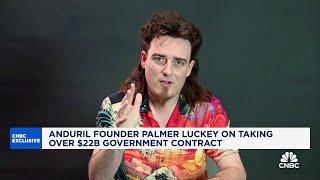 Anduril Founder Palmer Luckey talks $22 billion government contract