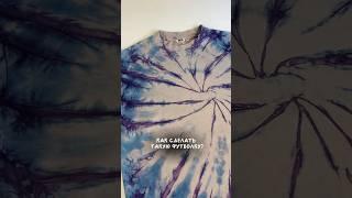 Как стильно и просто окрасить футболку в стиле тай-дай красителями dropcolor #diy #tiedye #тайдай