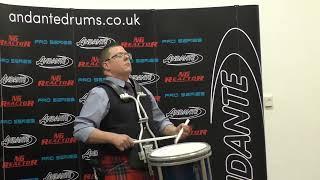 World Solo Snare Drumming Championships 2023.Final M S R. William Glenholmes