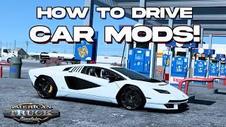 How to Download & Install ANY Car into American Truck Simulator (ATS MODS) Easy Walkthrough 2024