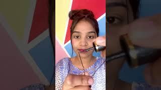 Trying viral Eyeliner hack #shortvideo #hacks #viralhacks #eyeliner #ytshorts #bhumisolanki