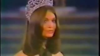 Kerry Anne Wells ( Australia ), Miss Universe 1972 -  Farewell Walk