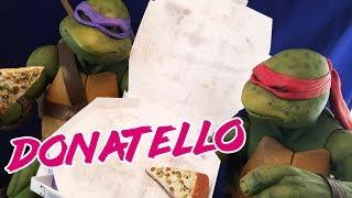 NECA 1:4 Scale Teenage Mutant Ninja Turtles DONATELLO Action Figure Toy Review