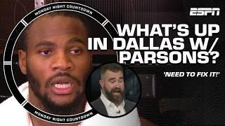 Micah Parsons GOES OFF on Cowboys teammate  'They've got to get this FIXED' - Jason Kelce | MNC