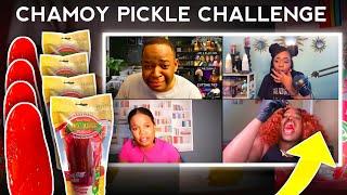 Chamoy Pickle Challenge Vs Homeroom With Smooth Podcast