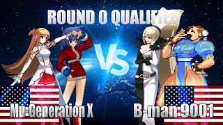 MUGEN Women Championship II ( Round 0 ) - Mu-Generation X vs B-man 9001