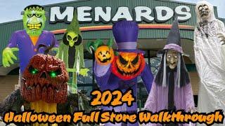 MENARDS Halloween NEW 2024 Decor  Store Walkthrough