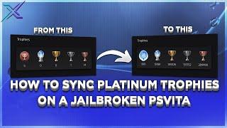 HOW TO SYNC PLATINUM TROPHIES ON A PSVITA IN 2024 (JAILBREAK NEEDED)