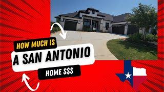 You have to find out how much this luxury San Antonio home is $$ || Buying A Home In San Antonio ||