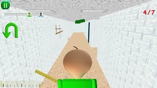 (HARD MODE) Player as Baldi! | Play For Angry Teacher