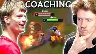 Coaching an Olympian athlete on Garen :D