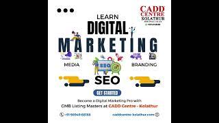 Digital Marketing Pro with GMB Listing Masters at  CADD Centre - Kolathur!