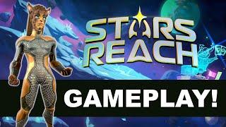 STARS REACH First Look! Pre-Alpha Gameplay - Sci-Fi Sandbox MMO