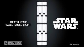 Star Wars™ Death Star™ Wall Panel Light – Join the Dark Side with Paladone