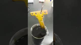 How to quickly pickle and polish hardened copper parts