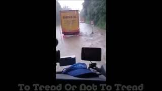 torrential rainfall near Simbach Germany causes flood