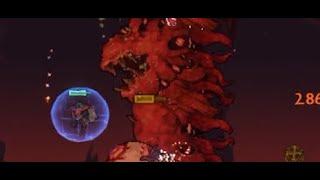 KILLING THE WALL OF FLESH UNDER A MINUTE I Terraria Calamity Mod REVENGEANCE