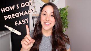 How I Got Pregnant FAST | My Best TTC Tips