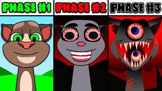 All Phases in New Incredibox Sprunki OC of Talking Tom: From Phase 1 to Phase 3!