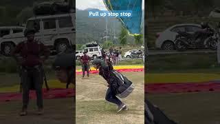 Paragliding basic training in Bir India #shortvideo #trending #travel #subscribe #viralvideo #virel