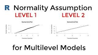 R: Normality Assumption Linear Mixed Effects Model (Multilevel Model)