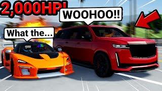 Can this New $100k SUV Beat Super Car Owners? (Driving Empire)