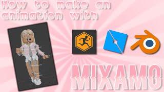 How to make an animation with Mixamo! (how I made my intro) 