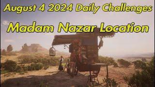 Red Dead Online Daily Challenges Madam Nazar Location August 4 2024 #rdr2 #reddead2online #rdo