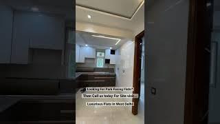 Park Facing Flat in Delhi | Park Facing House for Sale | 3 Bhk Flat Design | agdamba Properties