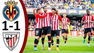 Villarreal vs Athletic Bilbao 1-1 All Goals & Highlights | LaLiga 2022