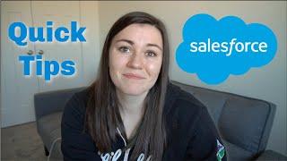 Quick tips for getting a Salesforce job! | Things I wish I would have done | Salesforce Career