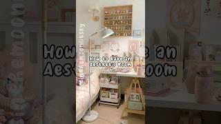 How to have an Aesthetic Room #glowup #korean #aesthetic #room #beautytips #decor