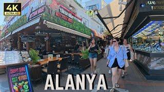 Alanya City Center Walking Tour | May 2, 2025 [4K HD/60 fps] 