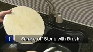 Cooking With Sue - HT Clean a Pizza Stone